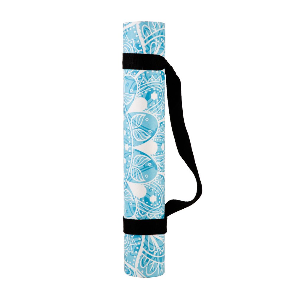 Sangle de transport pour tapis de yoga turquoise