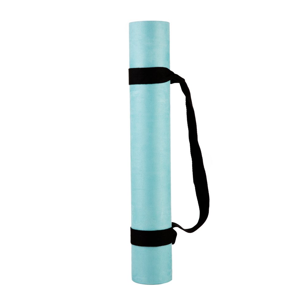 Tapis De Yoga Studio Marshmallow Mint 3,5mm avec la sangle pour un transport facile