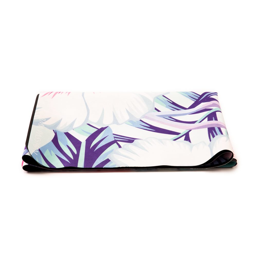 Tapis De Yoga Voyage Tropical Bay 1mm - ne prend pas plus de place qu’une serviette