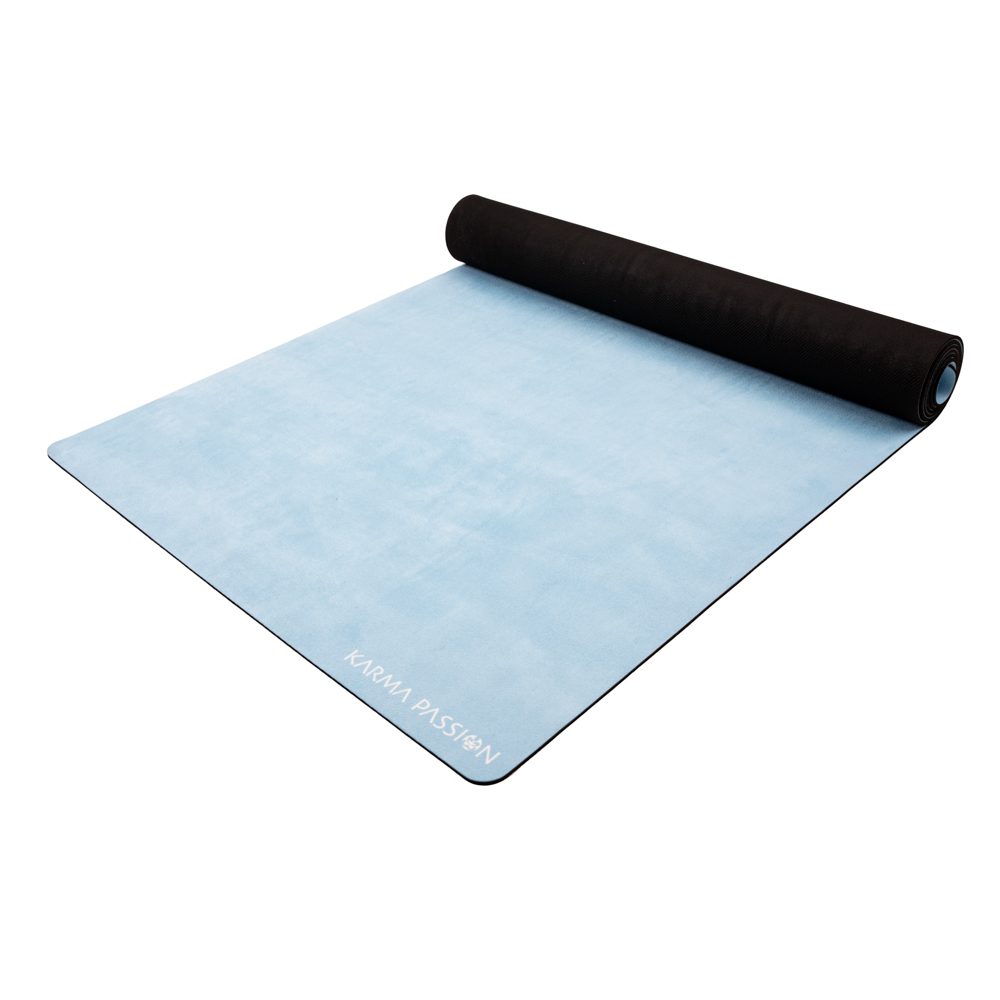 Tapis De Yoga Studio Marshmallow Blue Sky 3,5mm le détail - unique et écologiques