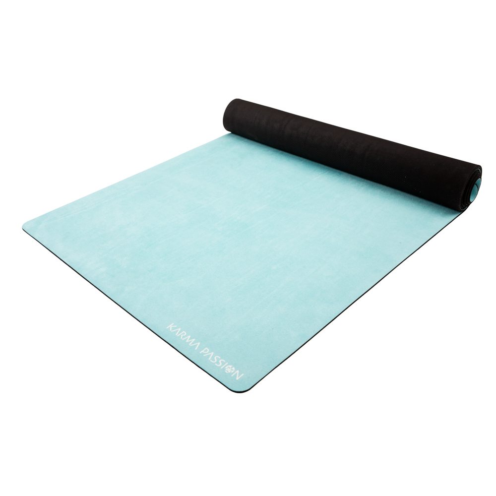 Tapis De Yoga Studio Marshmallow Mint 3,5mm le détail - unique et écologiques