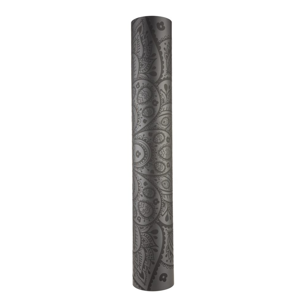 Tapis de yoga Professionnel Mandala Dark Night 4mm - roulé