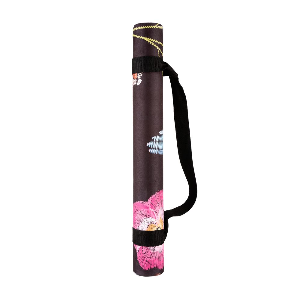 Tapis De Yoga Voyage Confort Night Birds 1,5mm avec la sangle pour un transport facile