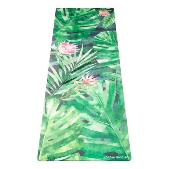 Tapis De Yoga Studio Monstera unique et écologiques