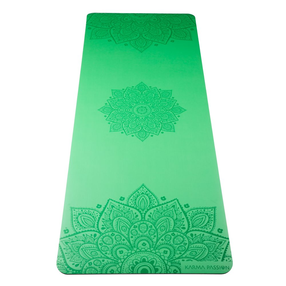 Tapis de yoga Professionnel Mandala Rice Field 4mm - la surface ultra antidérapante
