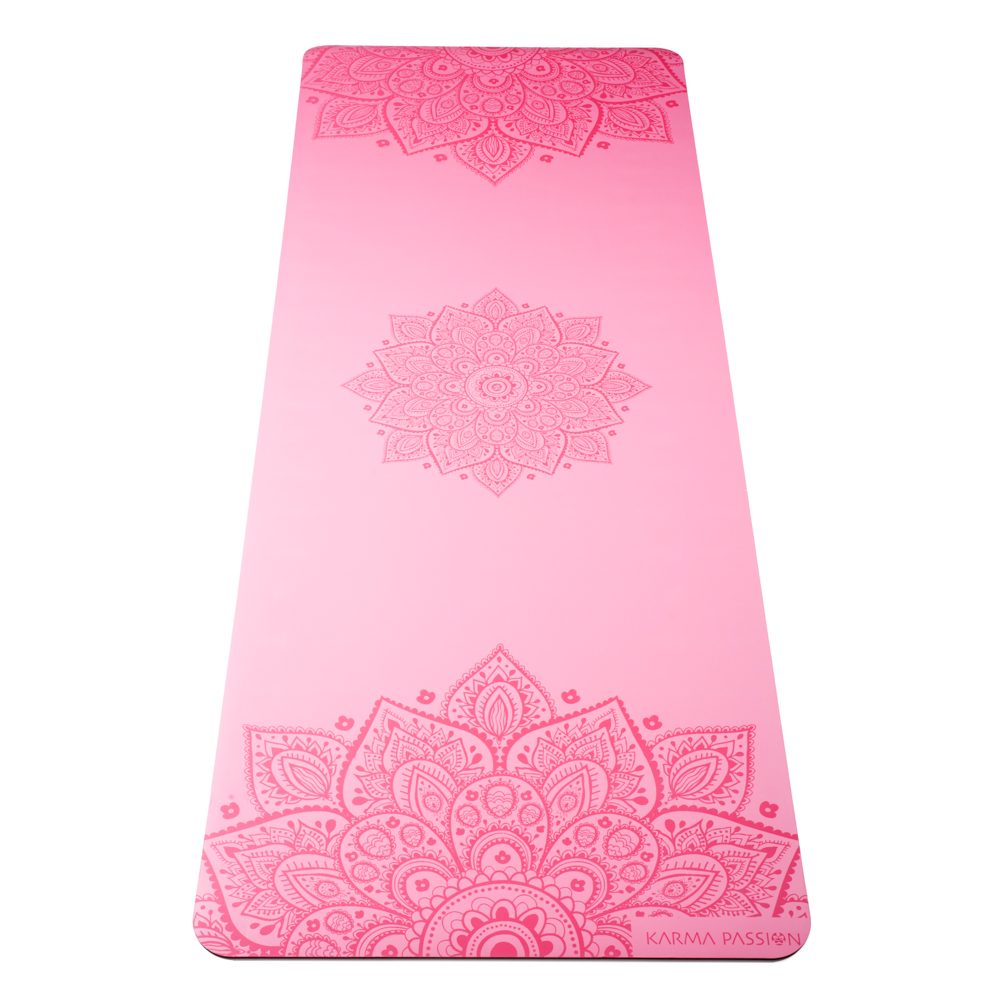 Tapis de yoga Professionnel Mandala Girly 4mm - la surface ultra antidérapante