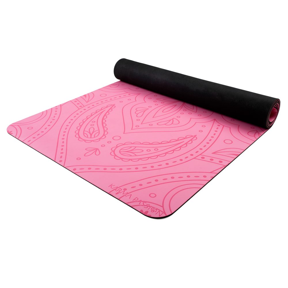 Tapis de yoga Professionnel OHM Girly 4mm - le détail