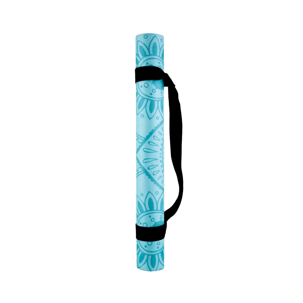 Sangle de transport pour tapis de yoga turquoise