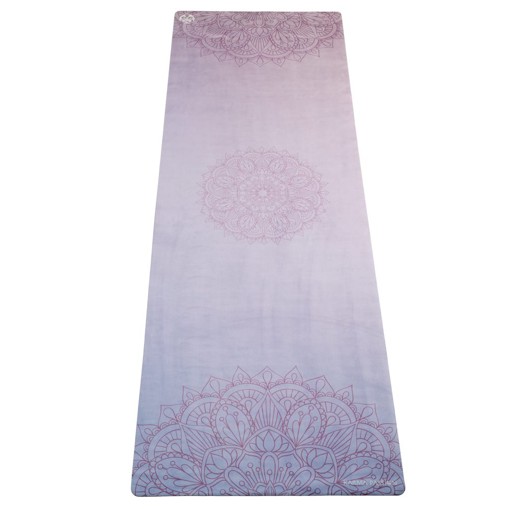 Tapis De Yoga Studio Mandala Pink unique et écologiques