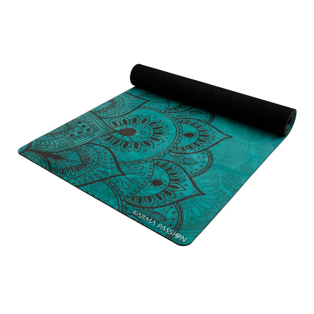 Tapis De Yoga Studio Mandala Deep 3,5mm le détail - unique et écologiques