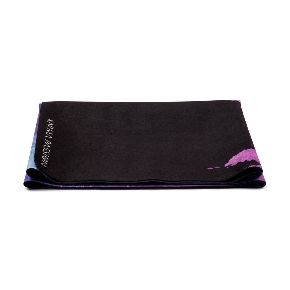 Tapis De Yoga Voyage Aurora 1mm - ne prend pas plus de place qu’une serviette