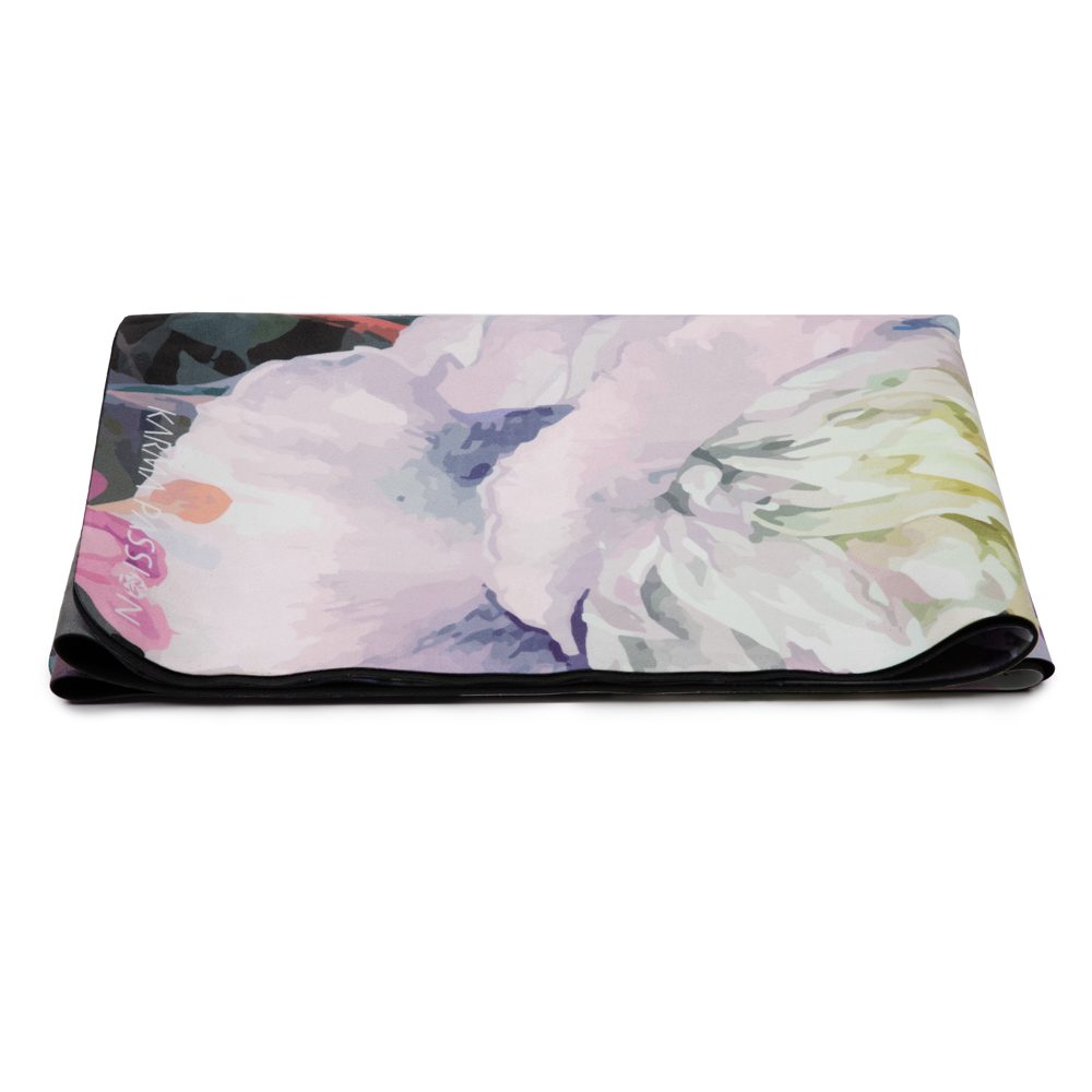 Tapis De Yoga Voyage Meadow 1mm - ne prend pas plus de place qu’une serviette