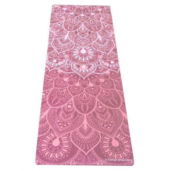 Tapis De Yoga studio/voyage Boho Girl- unique et écologiques