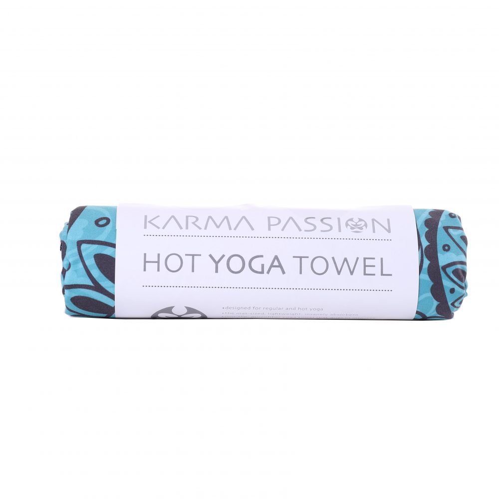 Serviette de yoga Mandala Deep est légère, ultra absorbante et antidérapante