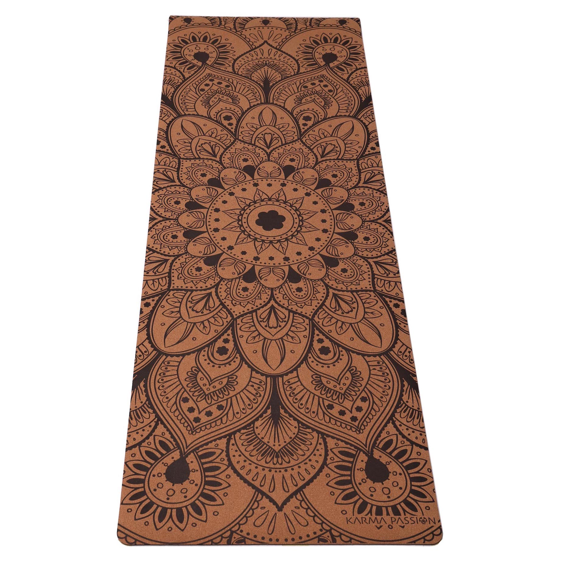 Tapis de yoga en liège Spring Love 4mm - karma passion pour le yoga