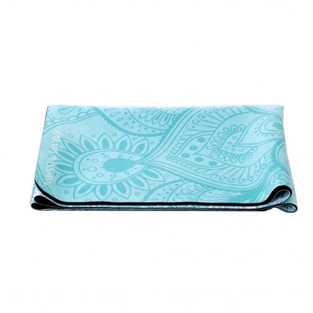 Tapis De Yoga Voyage Confort Mandala Light 1,5mm - ne prend pas plus de place qu’une serviette