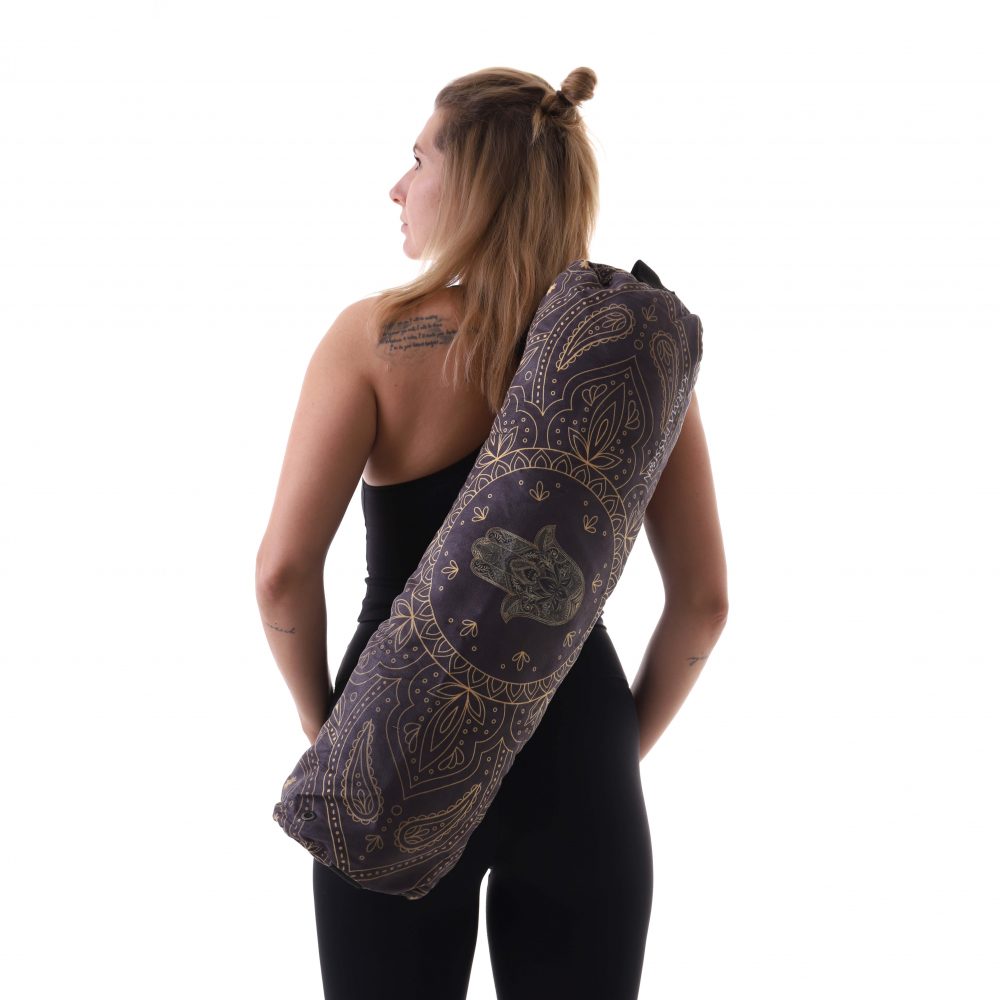 Sac de yoga Hamsa Black pratique et original