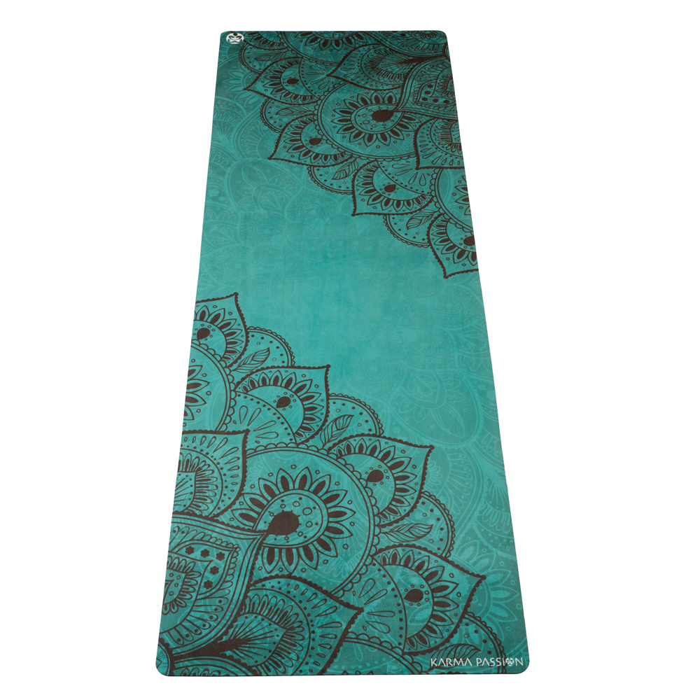 La serviette de yoga Mandala Deep est douce, légère, absorbante et également antidérapante