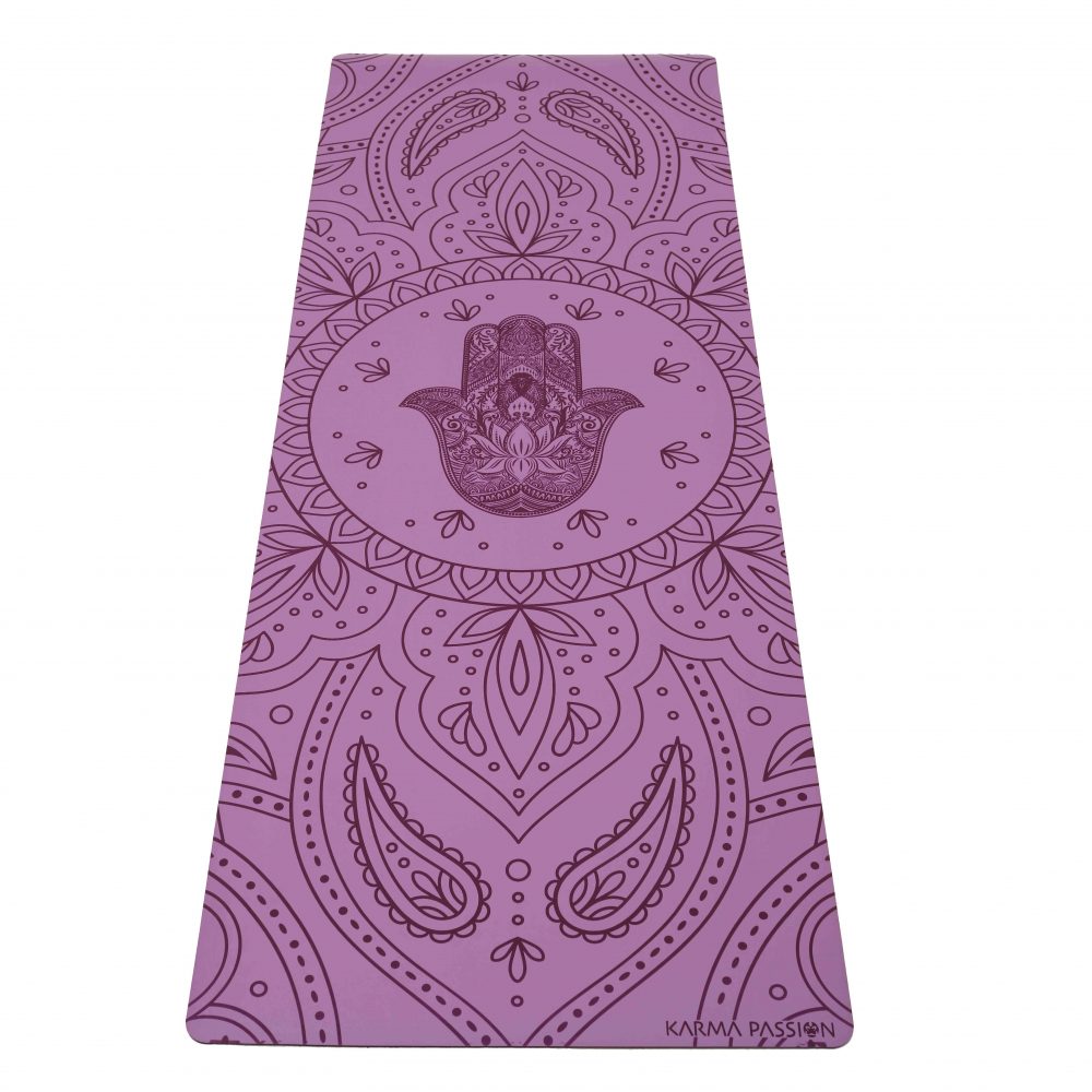 Tapis de yoga Pro Hamsa Lilac 5mm