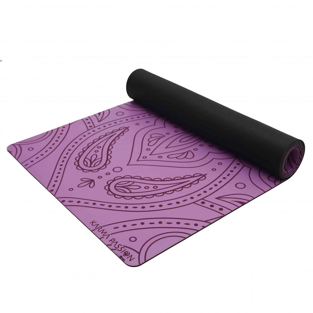 Tapis de yoga Pro Hamsa Lilac 5mm – Image 2