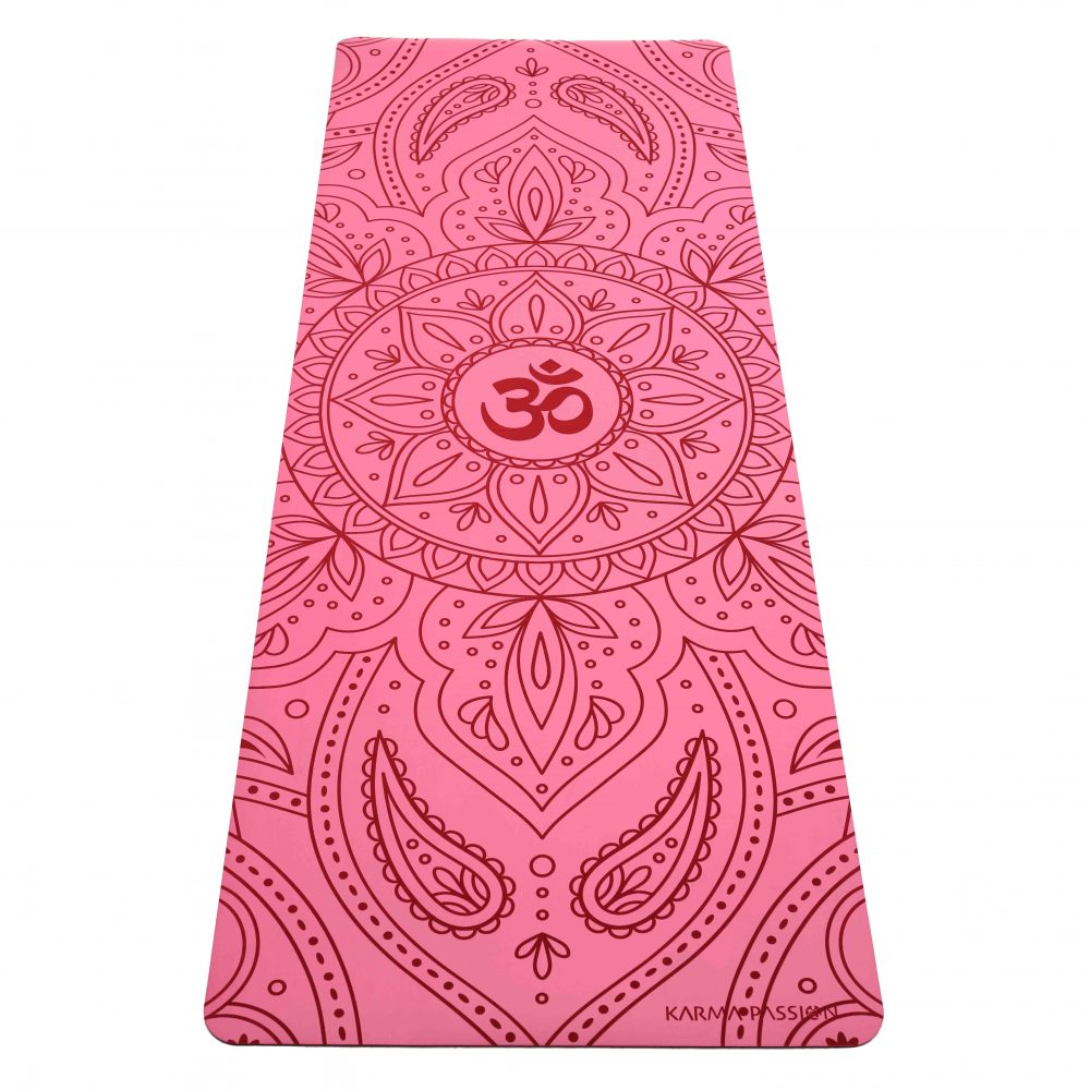 Tapis de yoga Pro OHM Rose 5mm