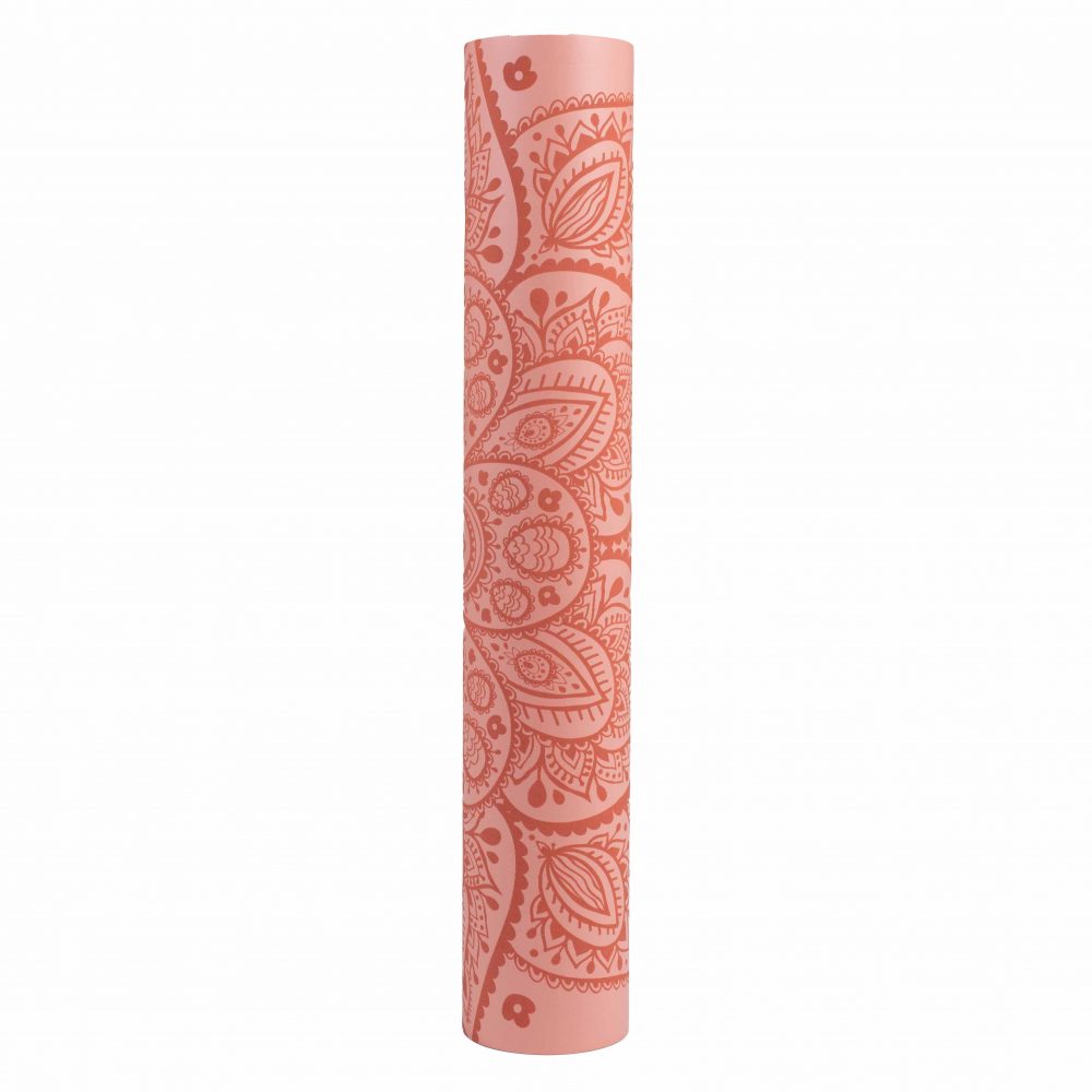 Tapis de yoga Pro Mandala Peach 5mm – Image 4