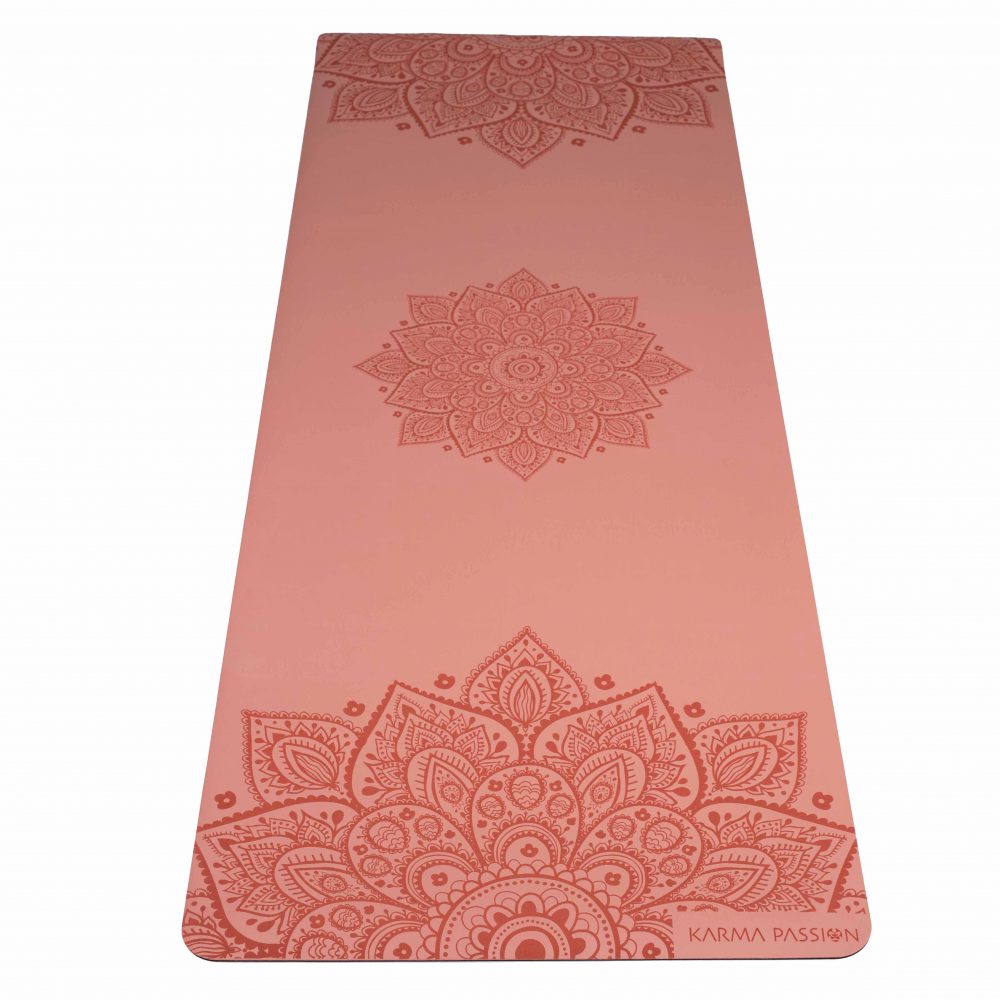 Tapis de yoga Pro Mandala Peach 5mm